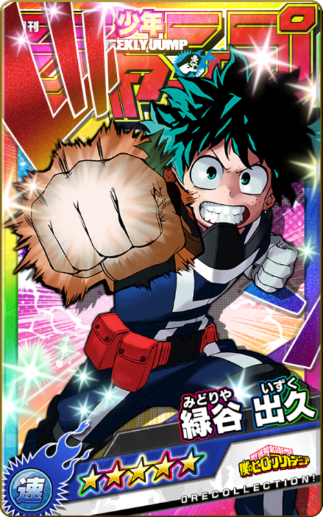 thes-hitoverlord:All the five stars My Hero Academia (2010s)...