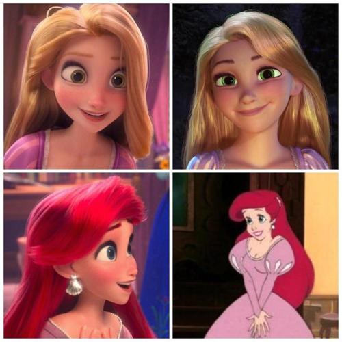 starburstmlp:Disney princesses with theirWreck it Ralph...