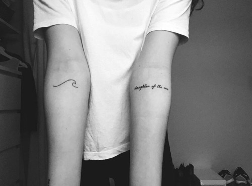 tyraearthling:I got three new tattoos, here’s two of them!