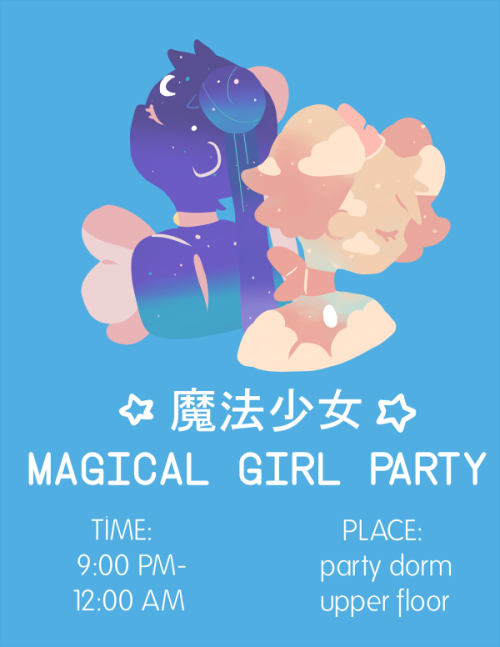 I hosted a magical girl party at a con over the weekend here’s...