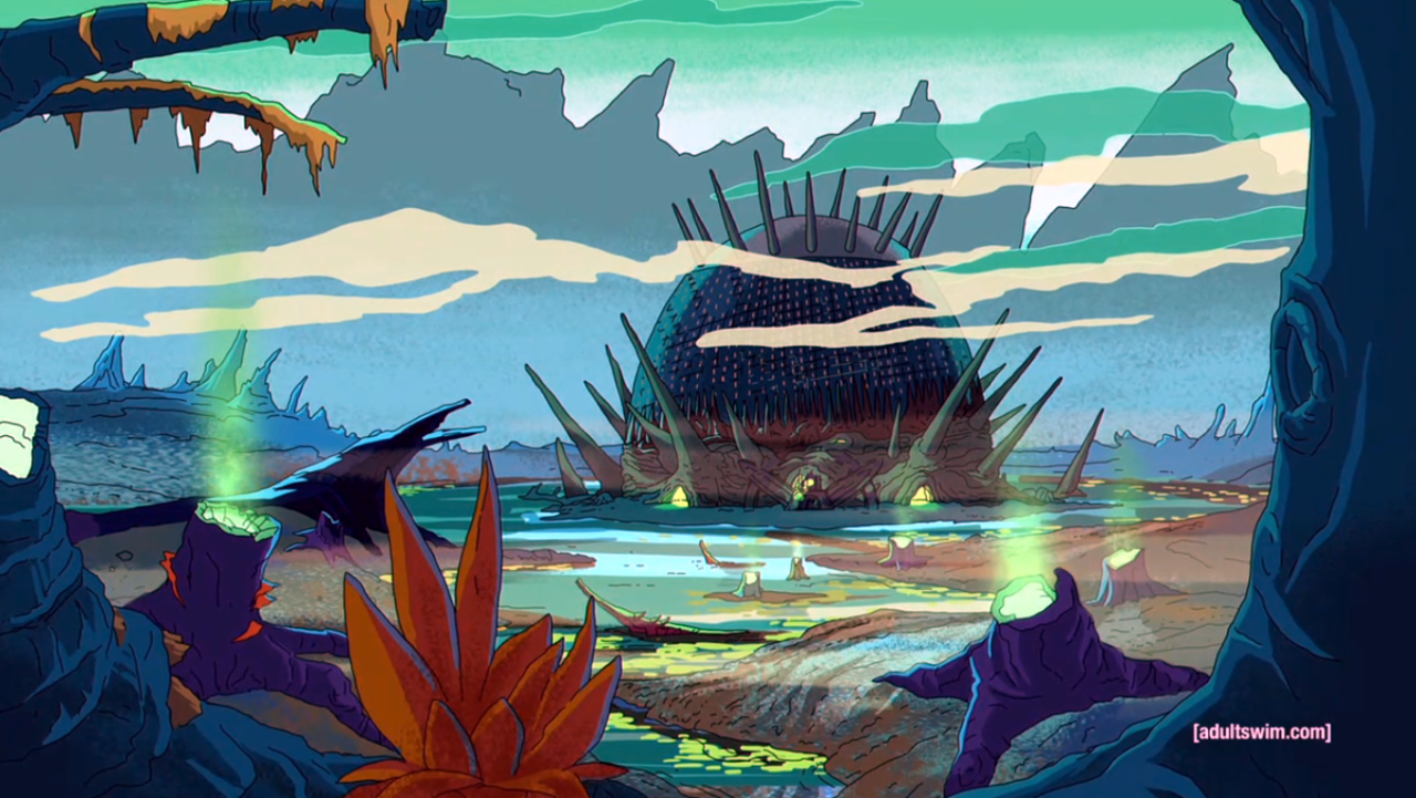 Puli — Rick and Morty scenery pt. 2