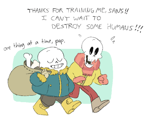 askbabybones:I LOVE TRAINING WITH SANS!!! I HAVEN’T GOTTEN...