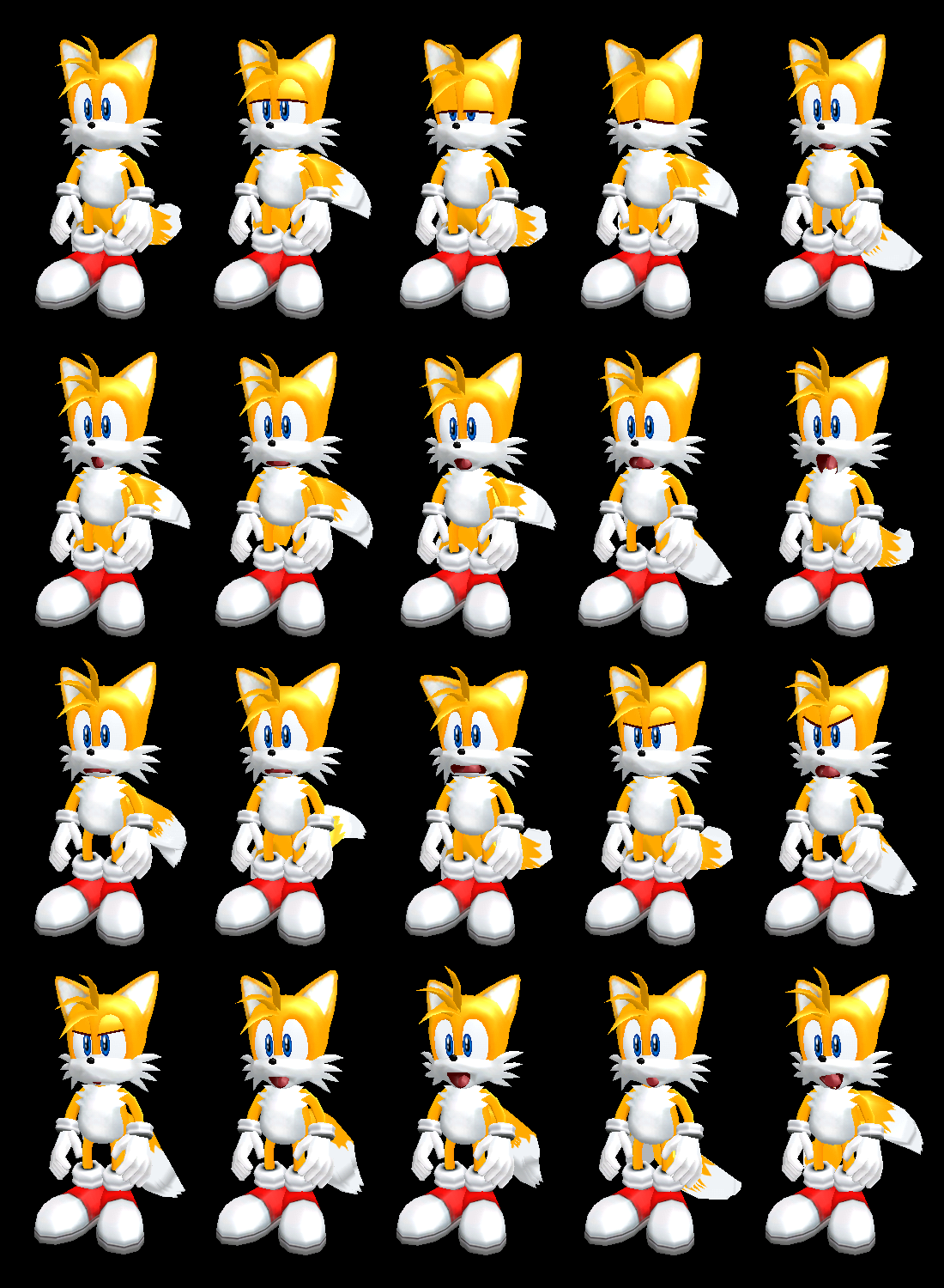 Sonic Hell, I made some sheets! Here’s every expression Sonic,...