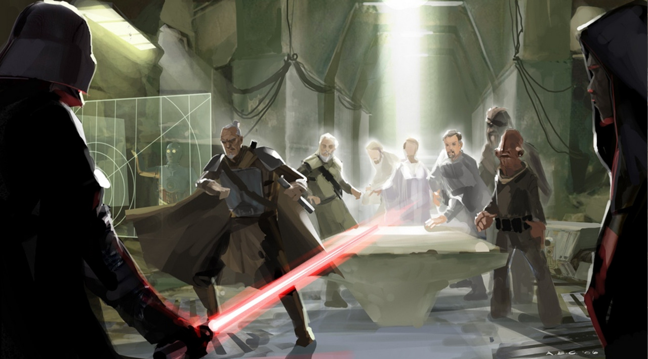 Always Star Wars Stunning Concept Art For The Force Unleashed By