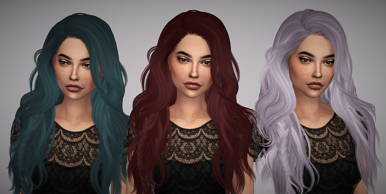 Aveline — HallowSims Newsea Titanium retexture 80 swatches...