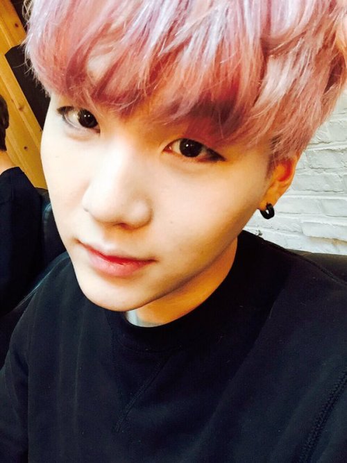 Suga pink hair  Tumblr