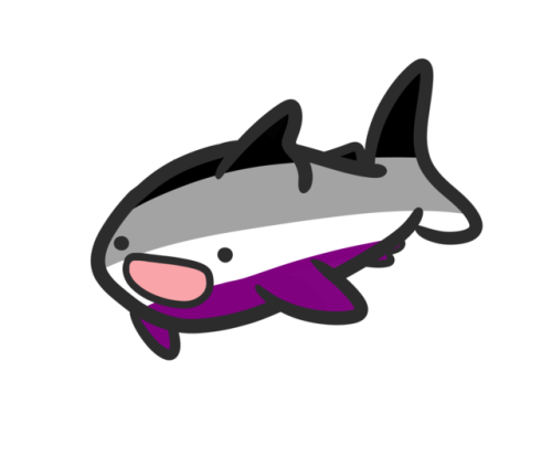 viper-menae:Made a few Ace Flag themed sharks and manta...