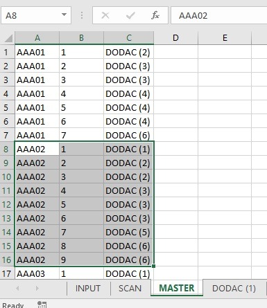 Count if less than in a table with multiple sheets : r/excel