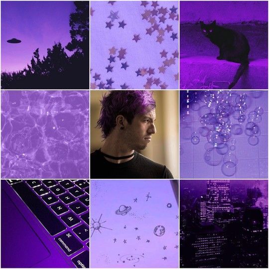 Maddox S Mess I Decided To Do A Purple Haired Jishua