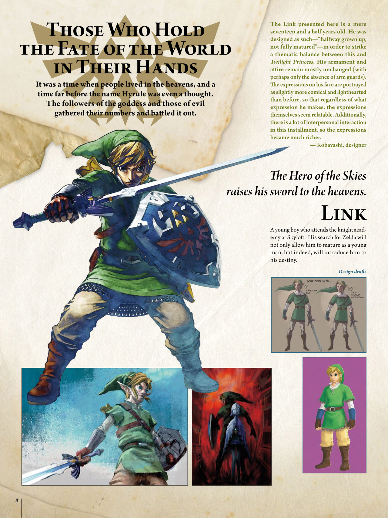 Hey There - Legend of Zelda Hyrule Historia pages 11-20 For...