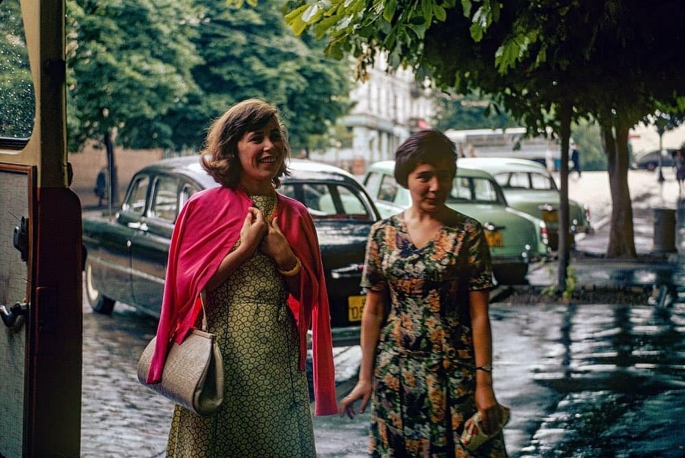 After the rain. Lenin Street in Kiev (1963)