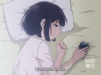 depressed anime | Tumblr