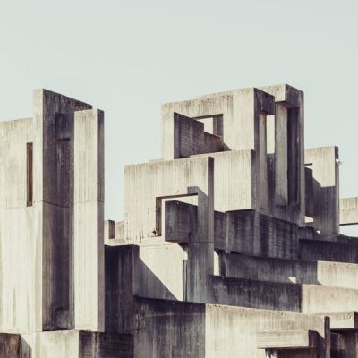 Concrete Cross by Florian Mueller, via Behance