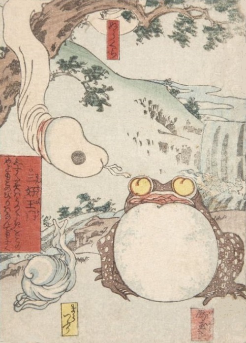 shungagallerycom:Who is this giant toad in this crazy shunga...