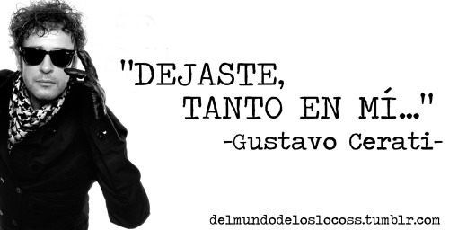 GUSTAVO CERATI CRIMEN LYRICS gustavo cerati crimen lyrics: