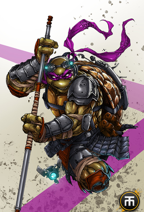 castlewyvern: TMNT art by Harvey Tolibao. 