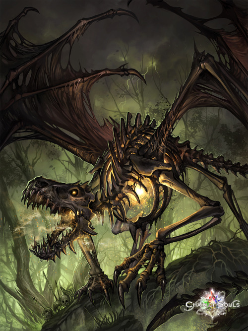dragon bone dragon dracolich Sandara creatures fantasy