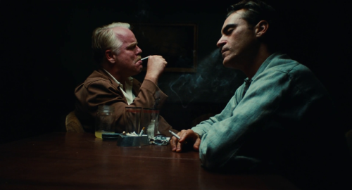 365filmsbyauroranocte:Joaquin Phoenix & Philip Seyour...