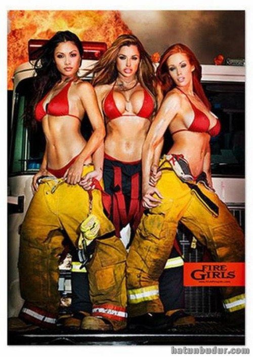 On the fire fireman
