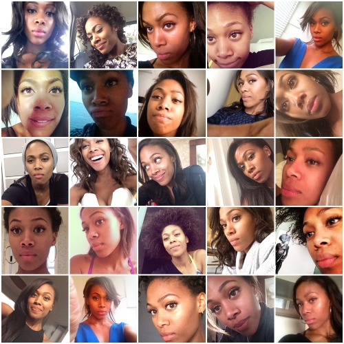 nicole beharie nikki beharie selfie