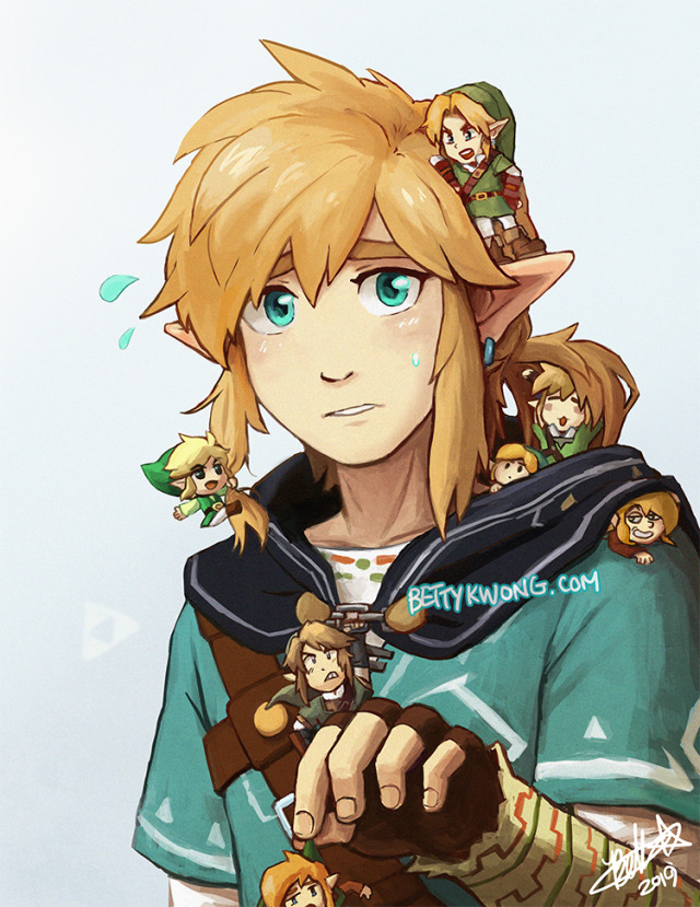 Lmr — Bettykwong: Uhh I Drew More Botw Link….and Link,