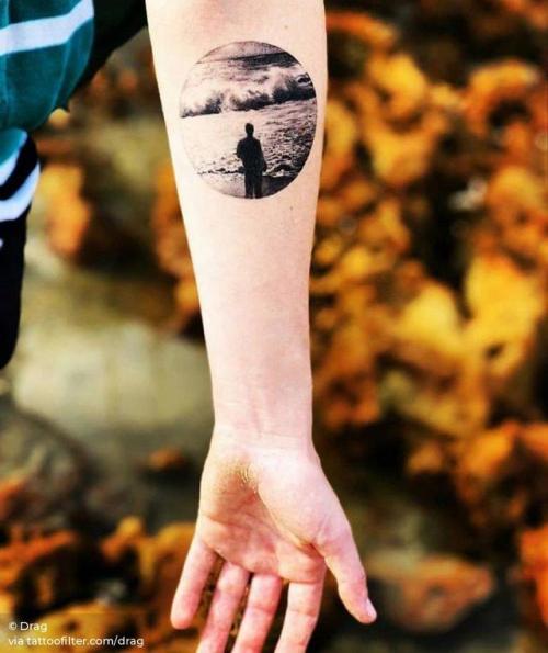 Palm tree and beach tattoo  Don Pilla  Flickr