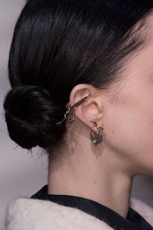 narcissiste:Piercings at Christian Dior Fall 2016