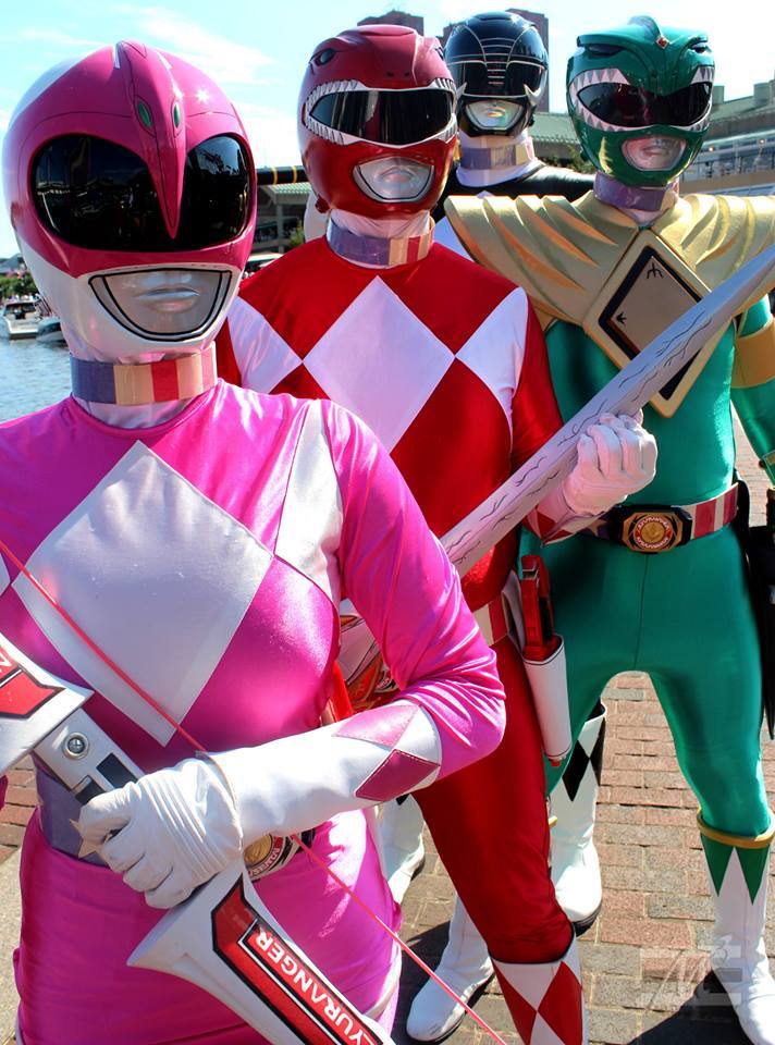 Cen's Corner | Cosplay: Powerful Pink Ranger (Akibaranger) Otakon...
