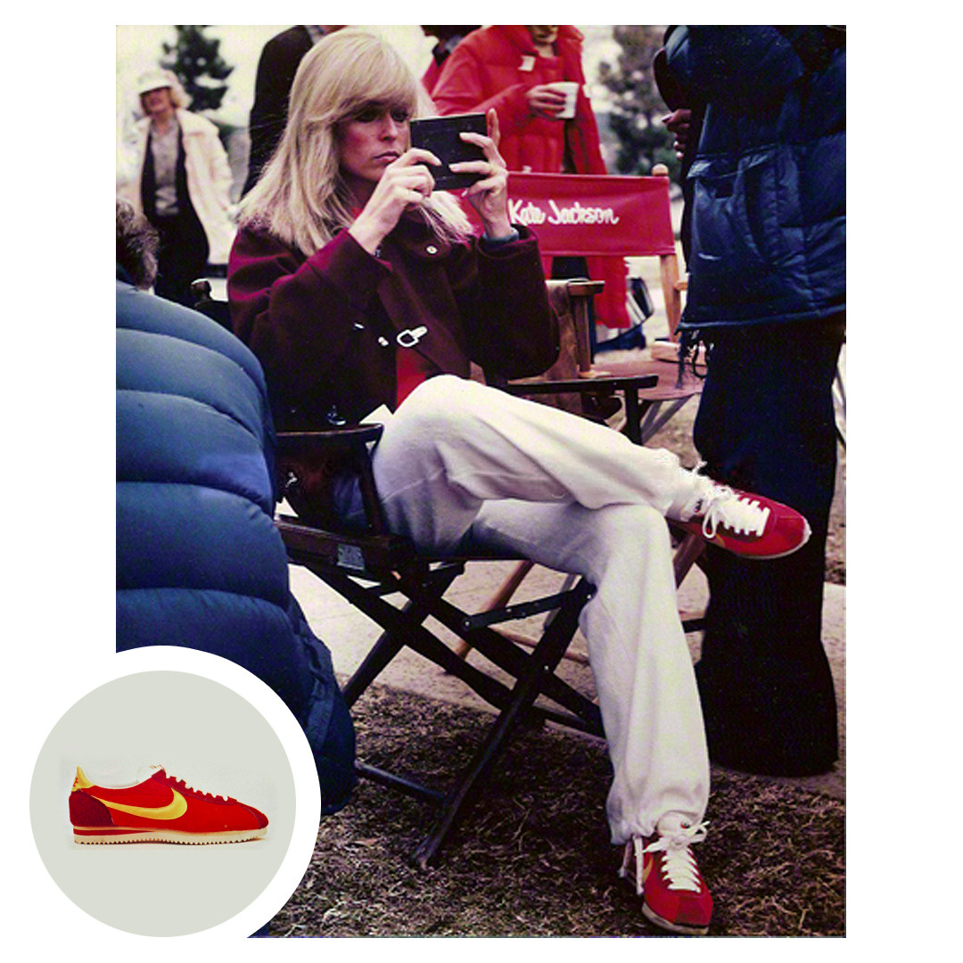 nike cortez farrah fawcett