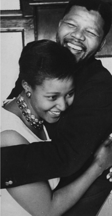 didierleclair:LOVERS IN HARSH TIMES…Nelson and Winnie Mandela,...