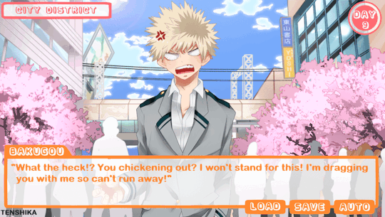 bnha dating game