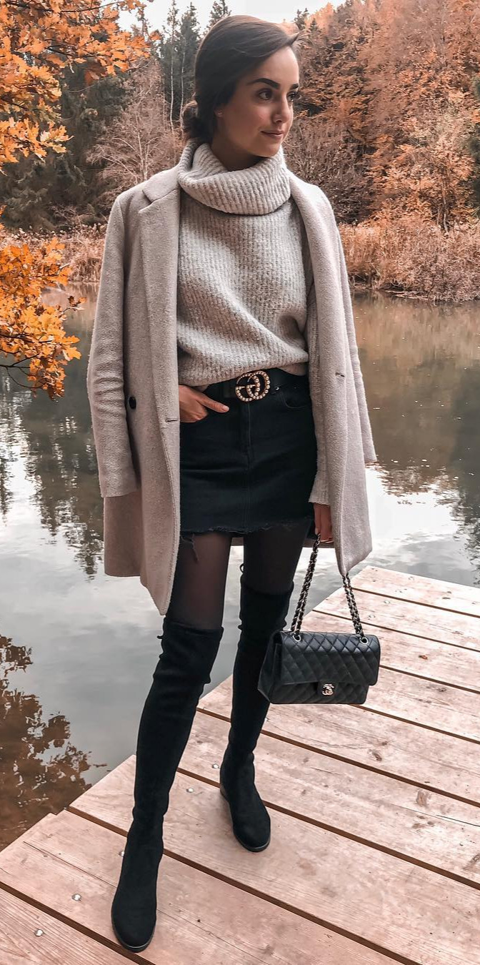 50+ Cozy Outfit Ideas You Need - #Cute, #Styles, #Photo, #Picture, #Pic Public holiday walk in my jessicabuurman overknees with the most beautiful autumnal moodjust love sunny autumn days so much! Hope you all had a great day*Anzeige/ad  , metoday , potd , pictureoftheday , outfitoftheday , ootdmagazine , ootd , outfitinspo , trendhunter , zarafashion , instadaily , instaaddict , instablogger , fashionblogger , fashionblogger_de , fashionblogger_muc , germanblogger , blogger , blogger_de , lifestyleblogger , munichblogger , styleinspo , whataview , prettylittleiiinspo , grateful , miumiushoes , guccibelt , viewgoals , chanelbag , chanello 