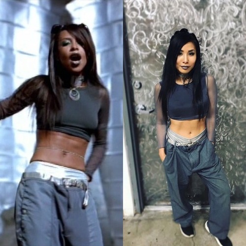 aaliyah costume | Tumblr