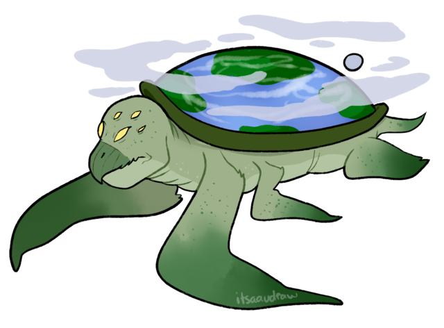 The Audrameda Galaxy - Maturin doodles because i’ve never drawn a turtle...