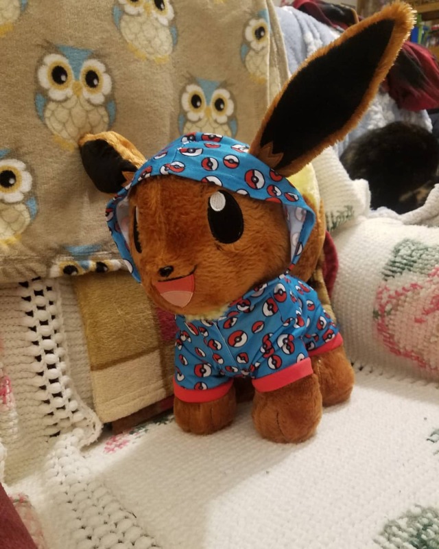 build a bear eevee clothes