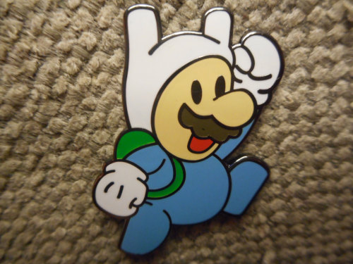 Rare “Super Adventure Bros.” Hat Pin 3 FREE SHIPPING