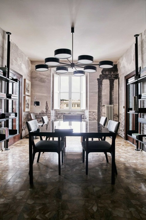 madabout-interior-design:An apartment in Rome, refurbished by...