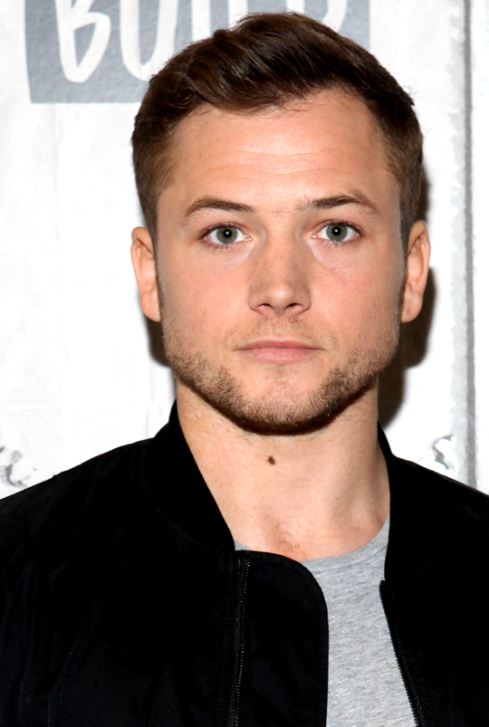 Braveheart, egertontarons: Taron Egerton at the AOL BUILD...