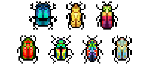 Pixeled Some Beetles!! I Love… Beetles… They’re...