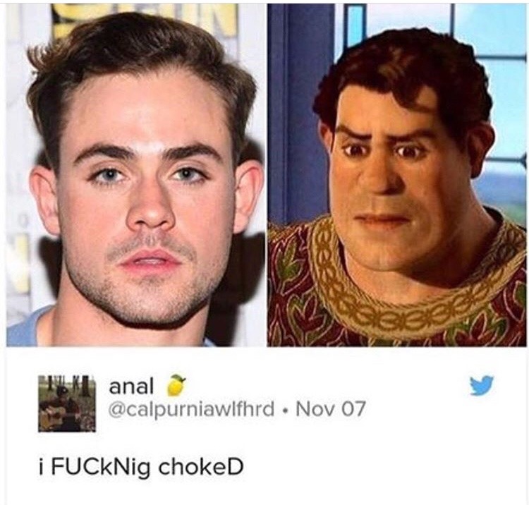 Dacre Montgomery Looks Like Human Shrek