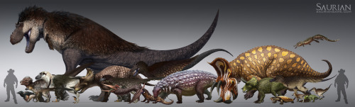 A Dinosaur A Day · Thescelosaurus neglectus, T. garbanii, T....