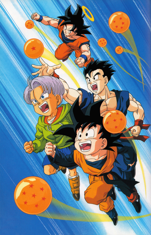 80s & 90s Dragon Ball Art — artbookisland: Scan from Daizenshuu TV ...