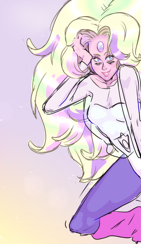 Rainbow Q. wip trying out someting here