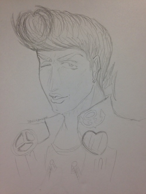 jjba josuke higashikata josuke jojo art tucas art jojos bizarre adventure