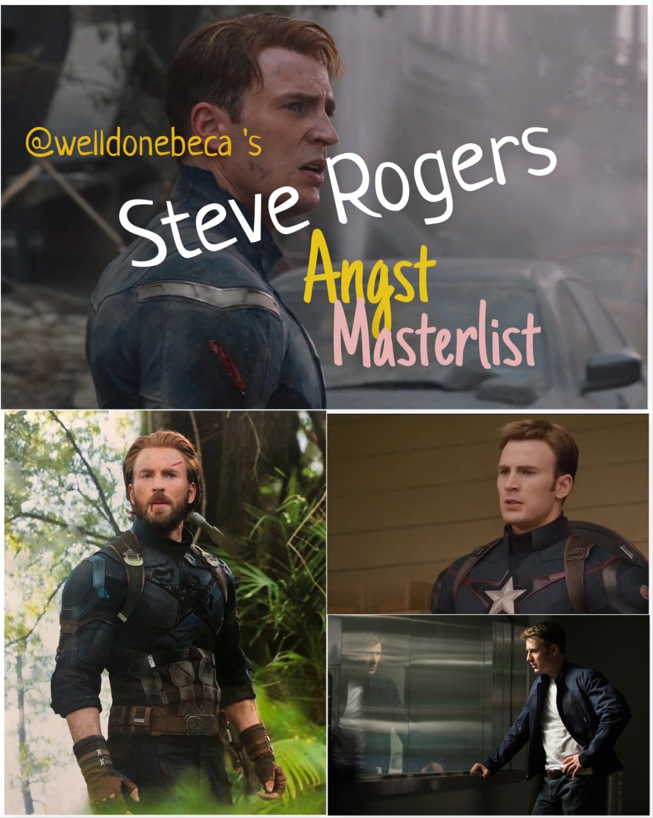 I M A Dreamer Steve Rogers Angst Masterlist