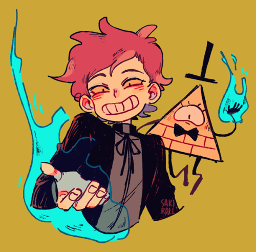 sakiroll:missed drawing gravity falls stuff-