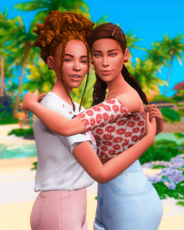 Emily CC Finds - katverse: Besties Pose Pack 5 poses total in...