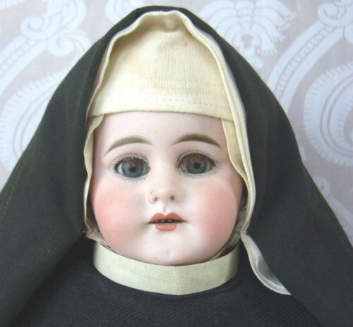 antique nun doll