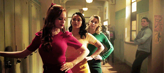 Image result for riverdale heathers gif