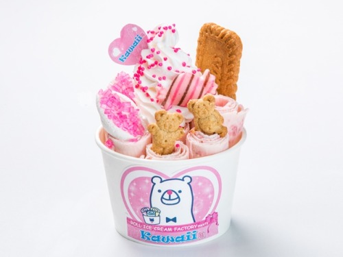 arcadewave:【Roll Ice Cream Factory × Kawaii Exhibition】